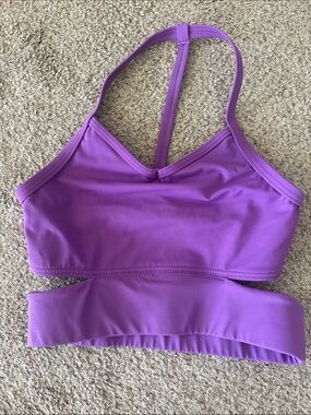 Balera Purple dance/gym Top